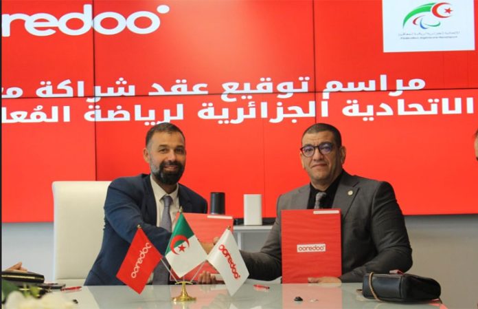 Ooredoo-Algérie-signe-un-partenariat-stratégique-avec-la-Fédération-Algérienne-Handisport