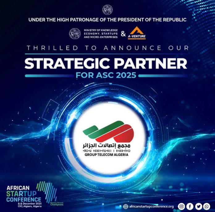 Télécom-Algérie,-sponsor-stratégique-de-l’African-Startup-Conference-2025